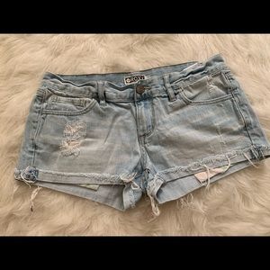 Roxy Jean Shorts - Distressed